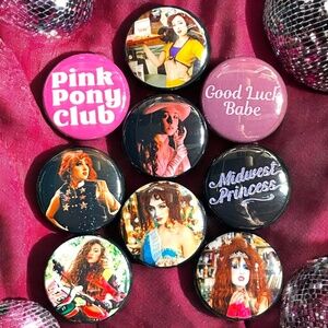 9 Pack Chappell Roan Badge Button Set